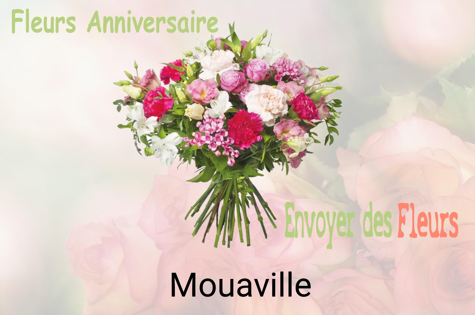 Bouquet de fleurs d’anniversaire livré à Mouaville